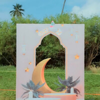ފޮޓޯ ބޫތު Islamic photo booth for a kids carnival