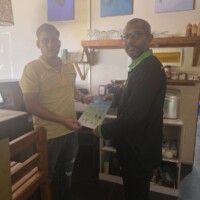 Thimarafushi MCEP survey team meeting foreign men