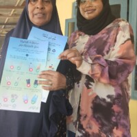 Thimarafushi MCEP survey team visiting houses